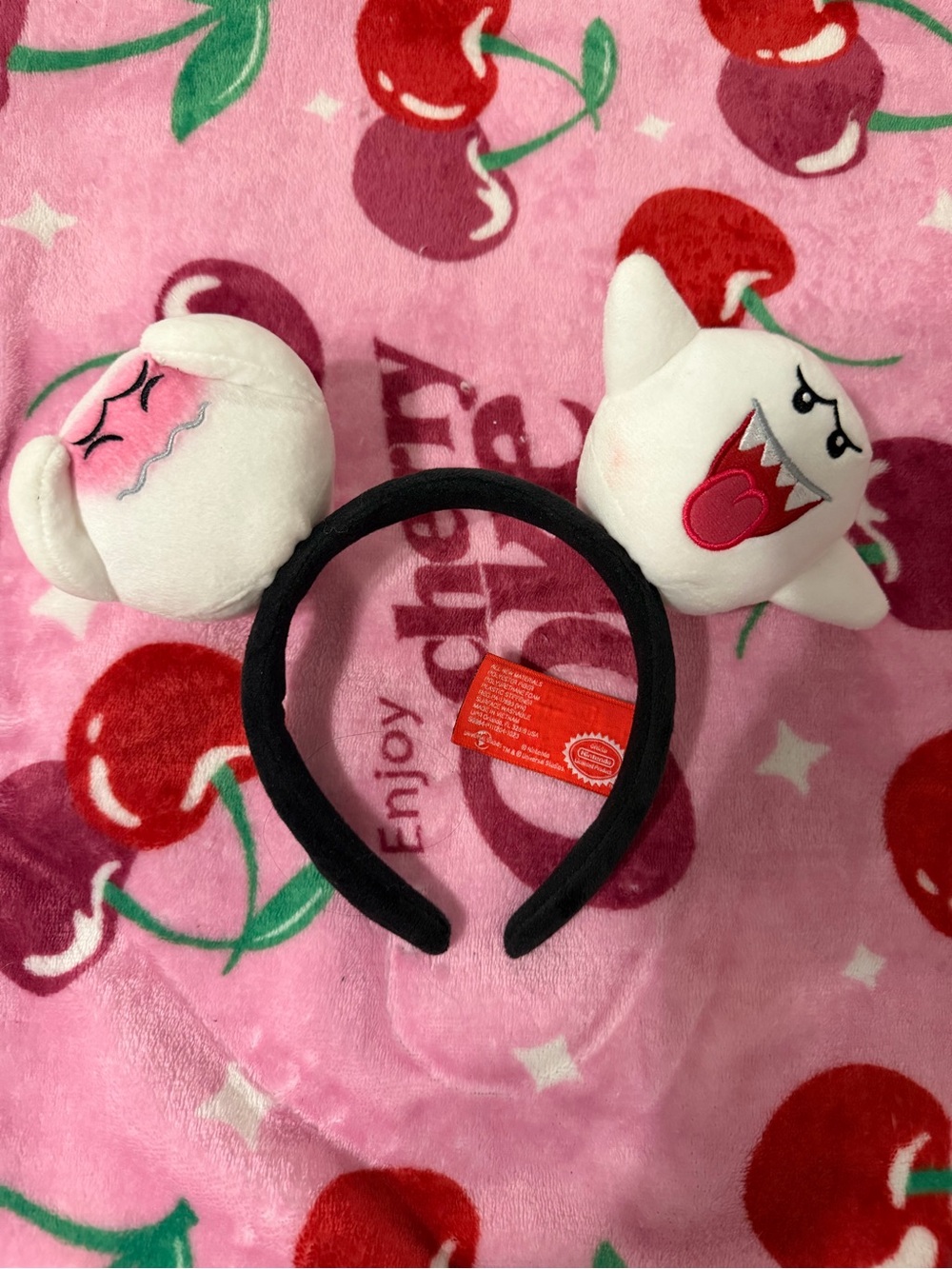 Nintendo Boo Plush Headband - White